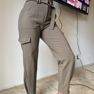 Women's Belted Cargo Pants